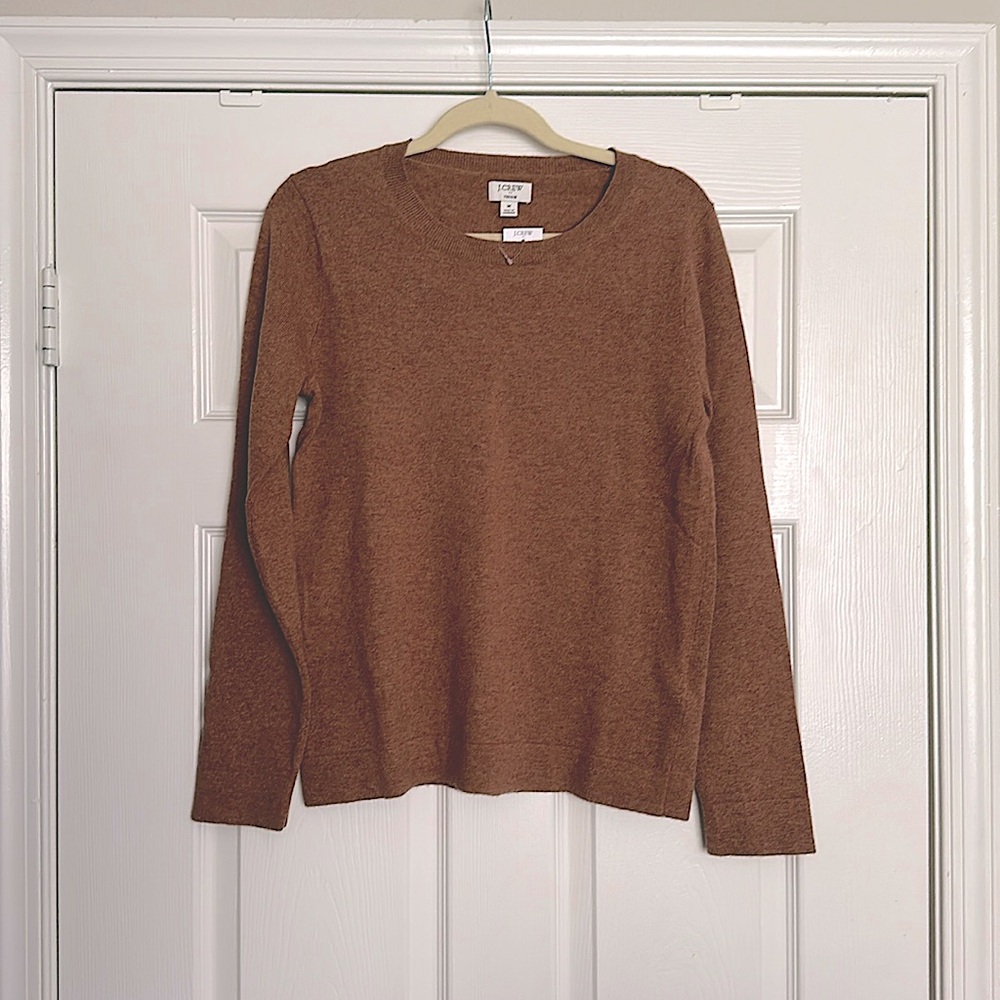 Teddie Merino Wool Crew Sweater